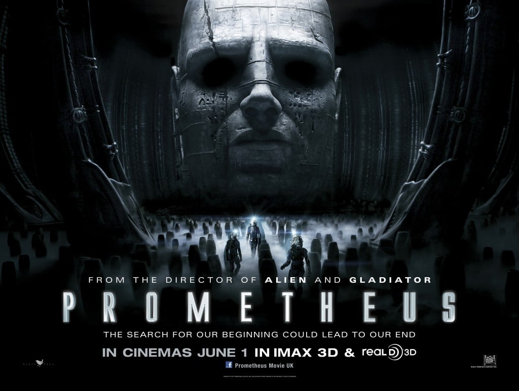 Prometheus DVD Blu-ray 3D