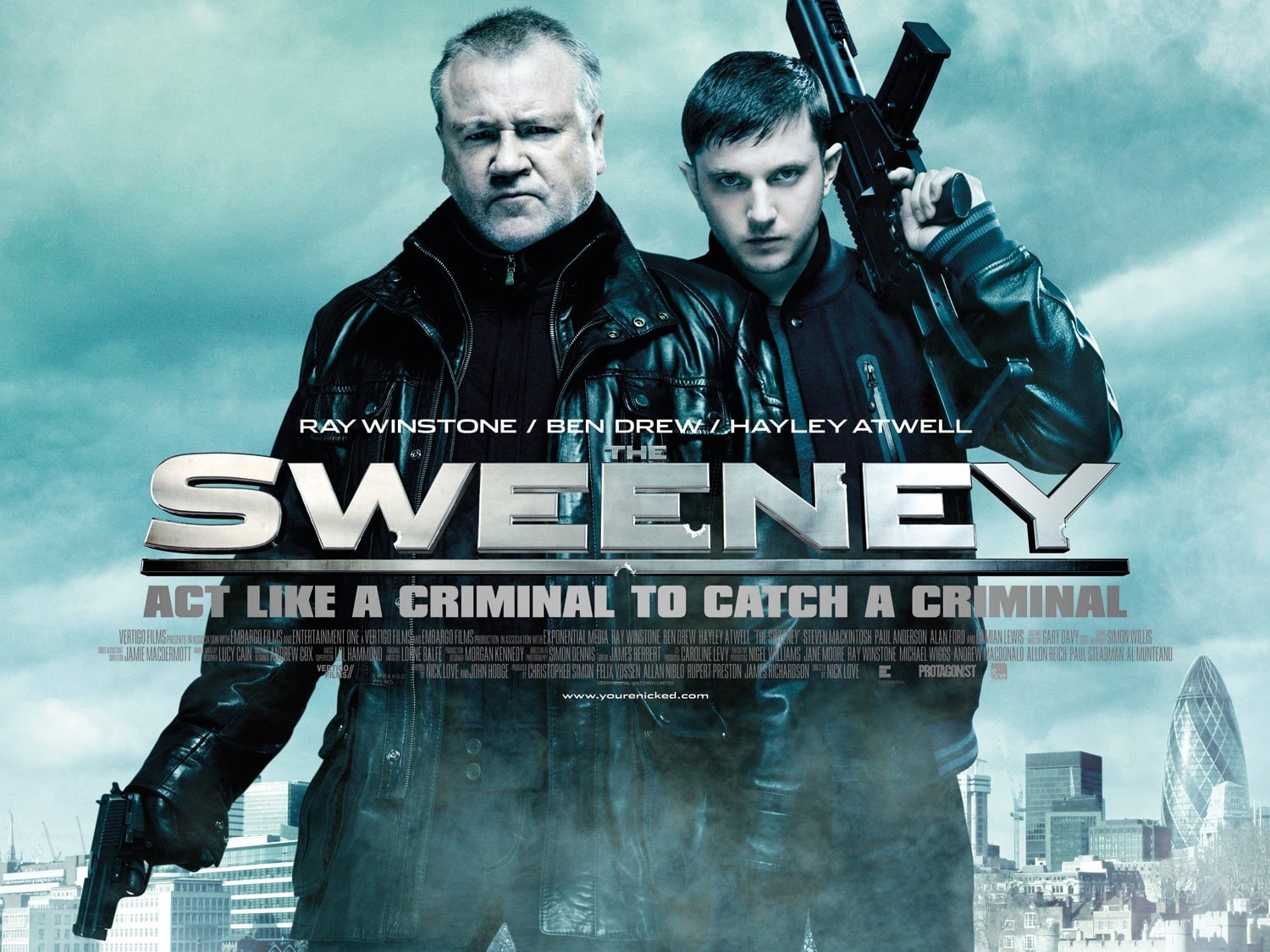 The Sweeney + The Crime + Film Movie Poster