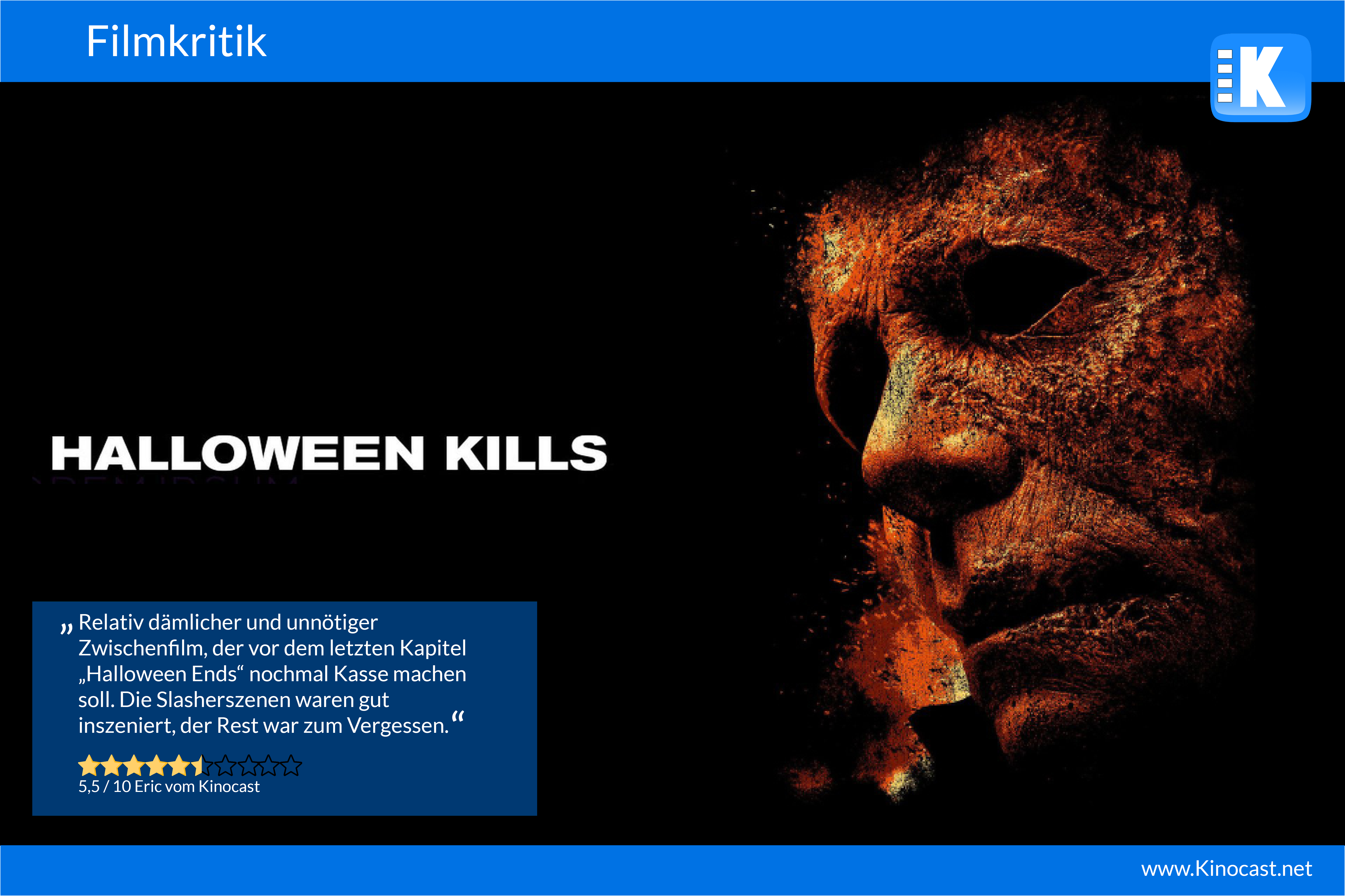 Kinocast Filmkritik Halloween Kills