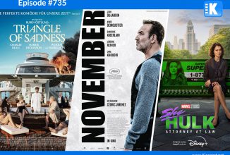 #735: Triangle of Sadness, November, Studio 666, She-Hulk S01, DHdR: Die Ringe der Macht S01, Another Monday