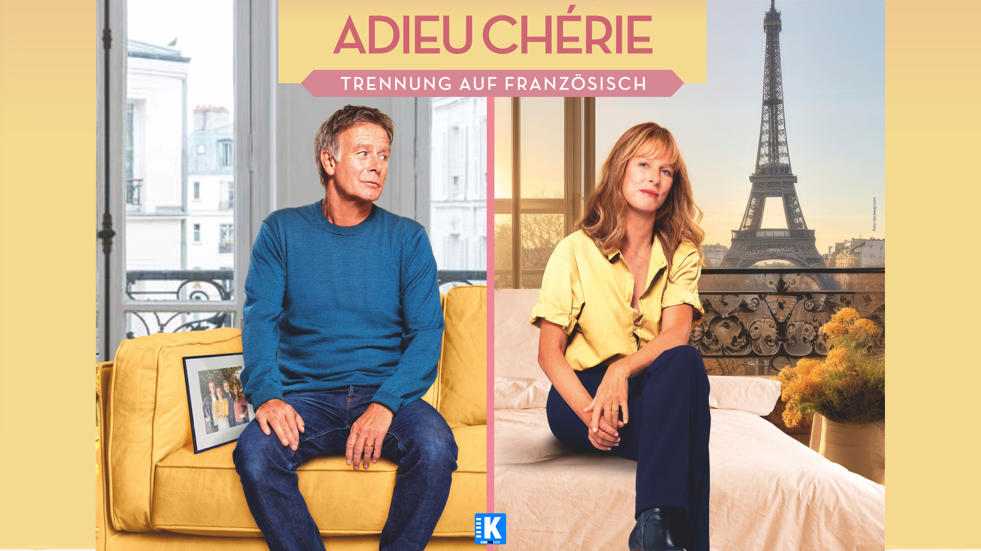 Adieu Cherie Trennung auf Französisch Film Poster Trailer