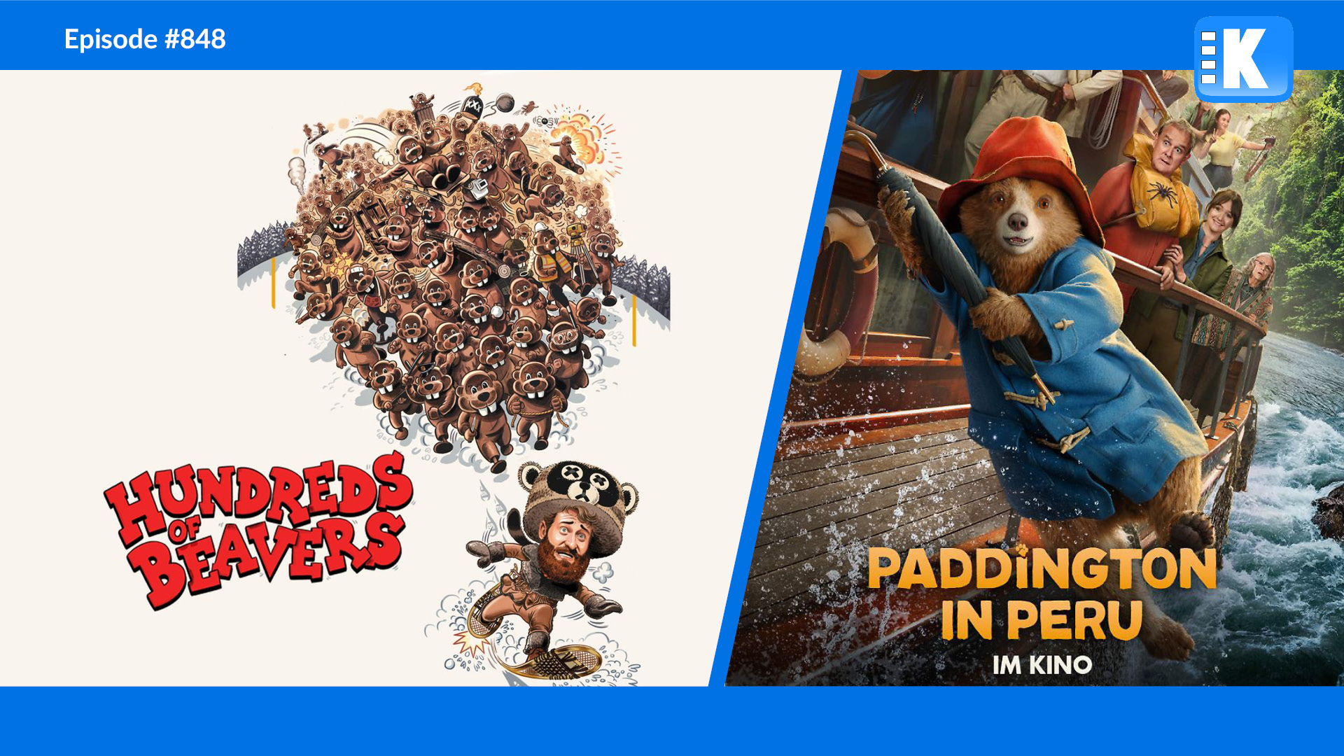 Hundreds of Beavers Paddington in Peru Poster Podcast 848