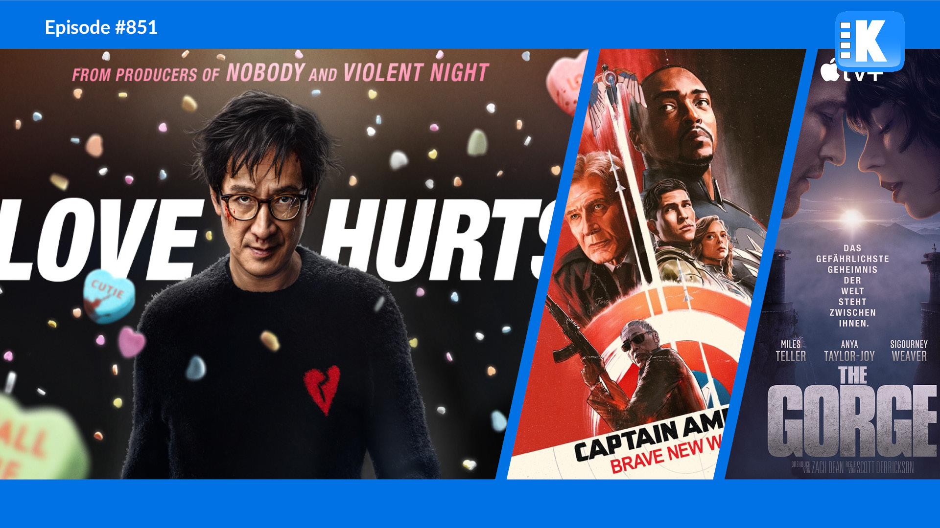 Love Hurts Liebe tut weh 2025 Film Poster Podcast 851