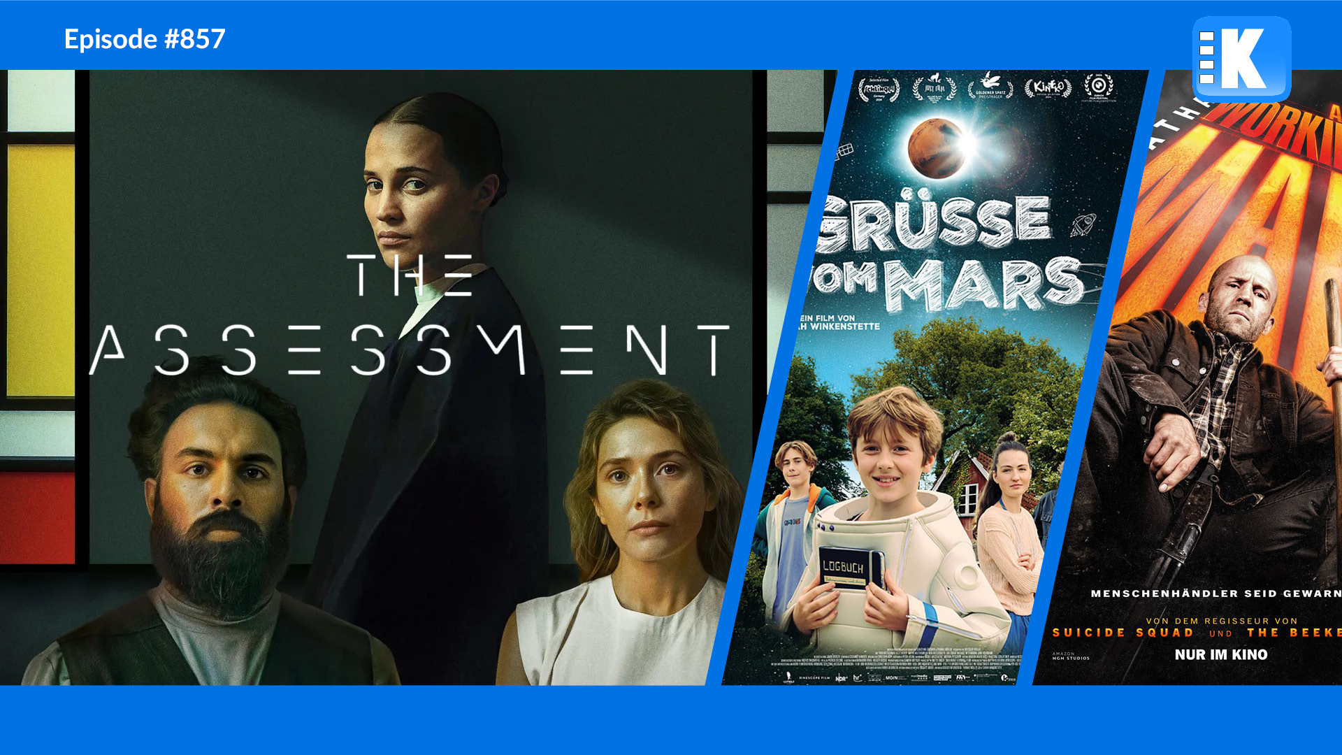 the assessment 2025 Film Poster Deutsch Podcast 857